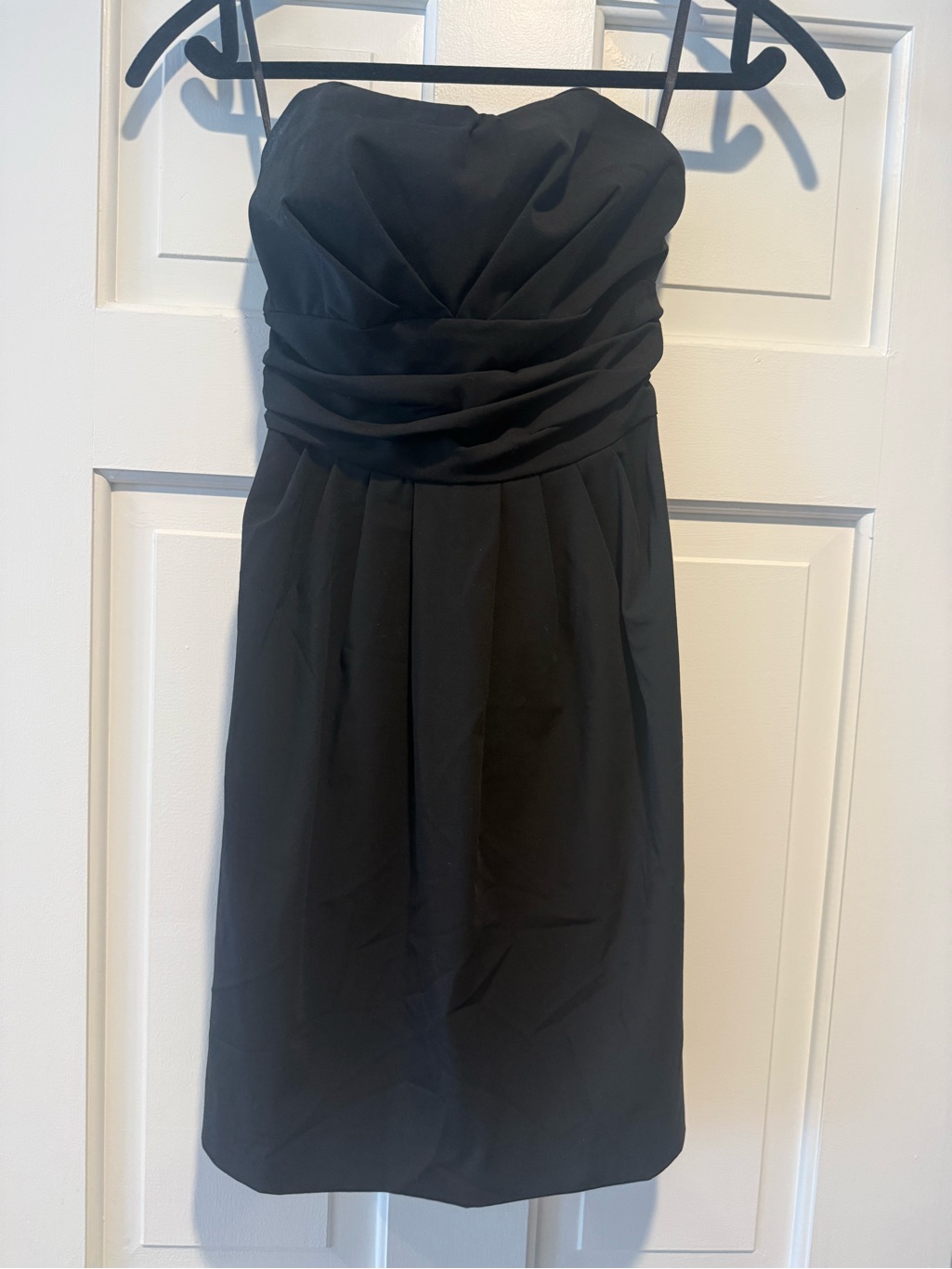 Classic Strapless Black Cocktail Dress